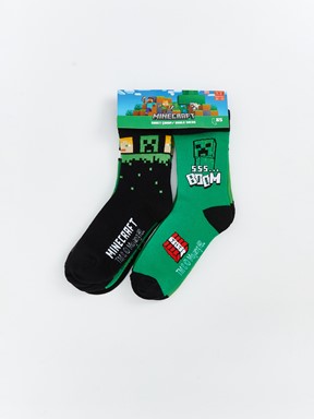 Soket Çorap KARIŞIK RENK İPLİĞİ BOYALI