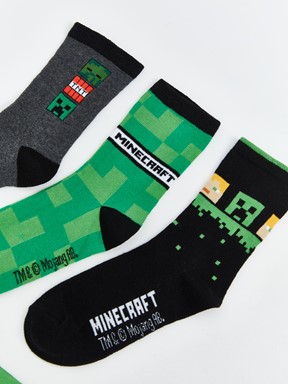 Soket Çorap KARIŞIK RENK İPLİĞİ BOYALI