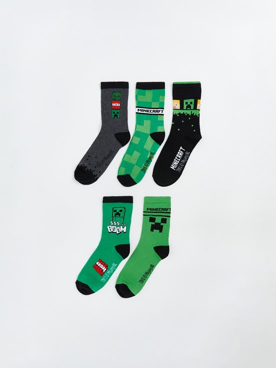 Soket Çorap KARIŞIK RENK İPLİĞİ BOYALI