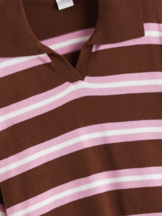 Kazak KAHVERENGİ ÇİZGİLİ