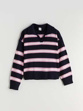 Kazak KAHVERENGİ ÇİZGİLİ