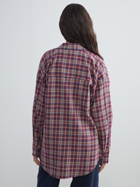 Gömlek Ceket BORDO EKOSELİ