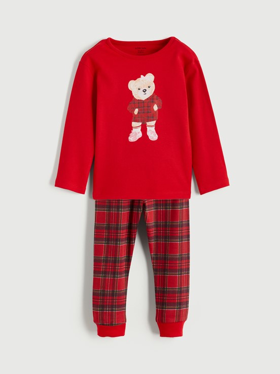 Pijama Takım KIRMIZI