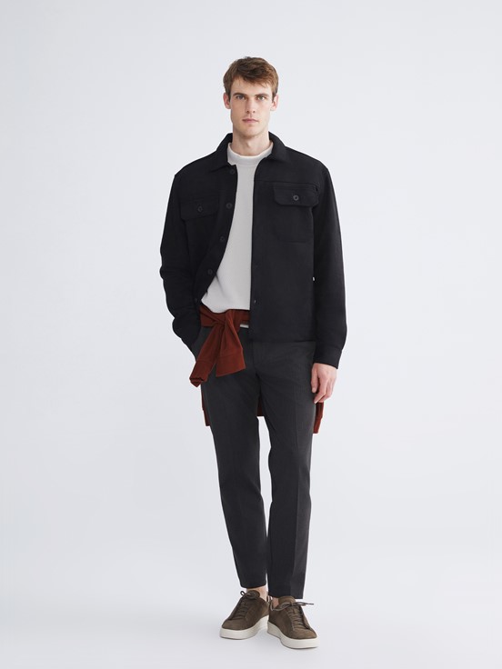 Gömlek Ceket YENİ SİYAH