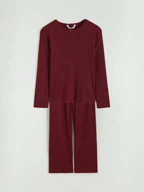 Pijama Takım BORDO
