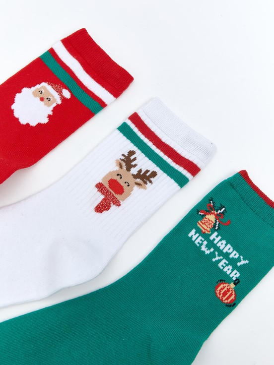 Soket Çorap CANLI KIRMIZI