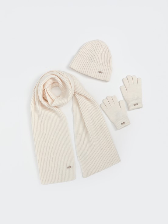 Atkı, Bere ve Eldiven Takım AÇIK GRİ