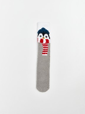 Ev Çorabı GRİ MELANJ