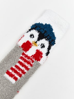 Ev Çorabı GRİ MELANJ