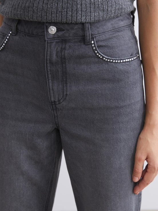 Jean Pantolon KOYU GRI YIKAMA