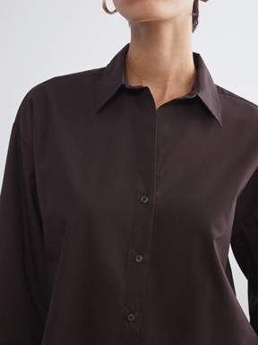 Gömlek KOYU KAHVERENGİ