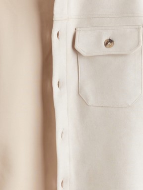 Gömlek Ceket TAŞ RENGİ