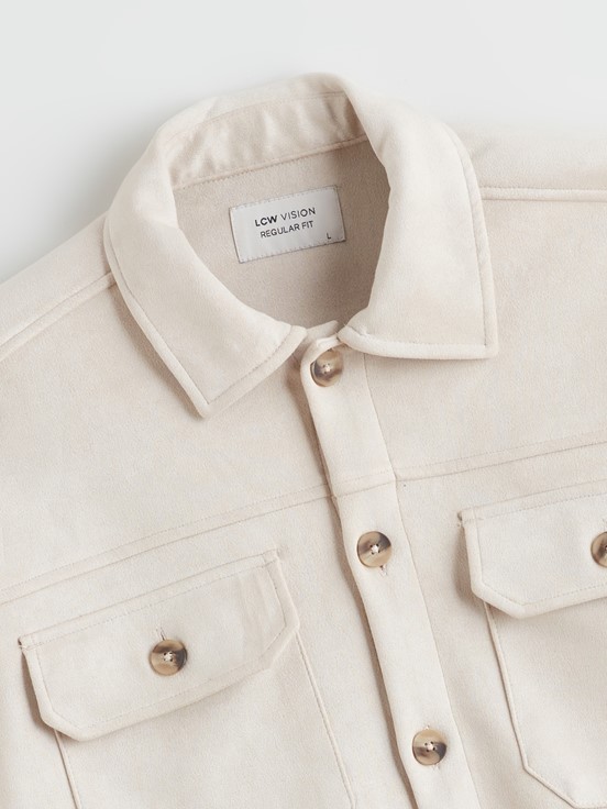 Gömlek Ceket TAŞ RENGİ