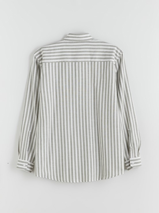 Gömlek YEŞİL ÇİZGİLİ