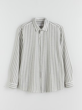 Gömlek YEŞİL ÇİZGİLİ