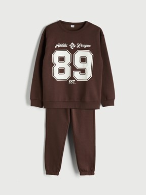 Eşofman Takım KAHVERENGİ