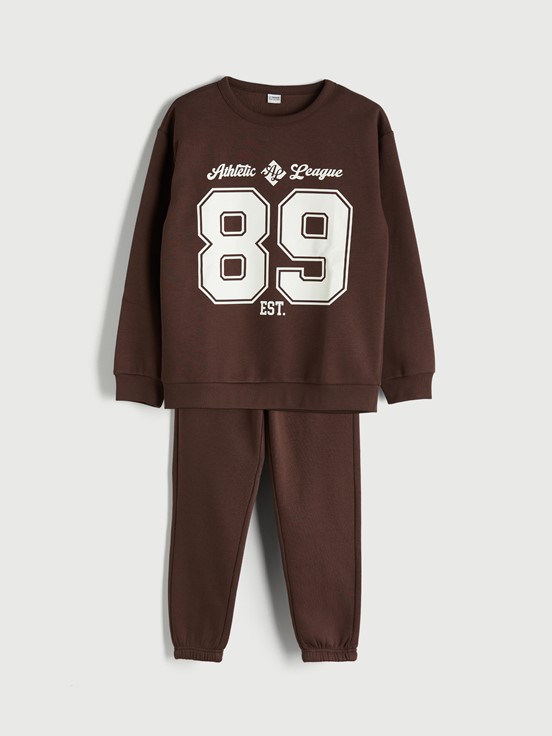 Eşofman Takım KAHVERENGİ