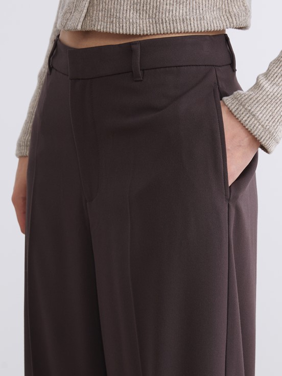 Pantolon KOYU KAHVERENGİ