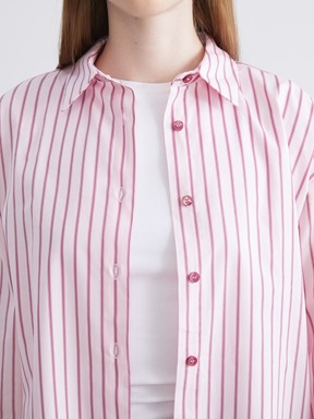 Gömlek PEMBE ÇİZGİLİ