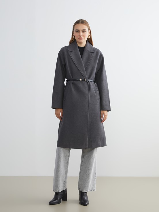 Kaşe Kaban ANTRASİT MELANJ