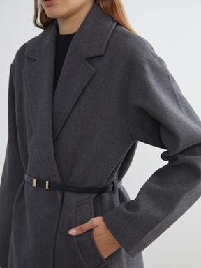 Kaşe Kaban ANTRASİT MELANJ