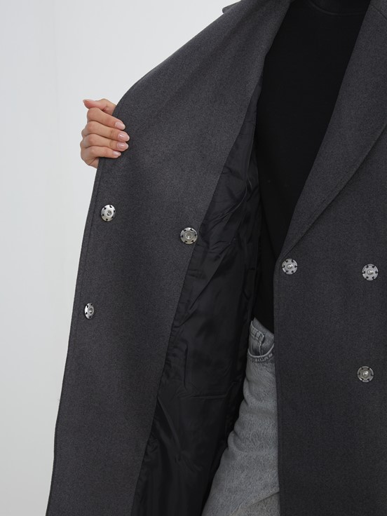 Kaşe Kaban ANTRASİT MELANJ