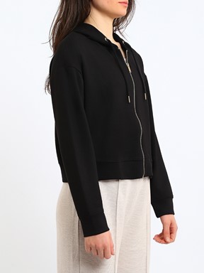 Fermuarlı Sweatshirt YENİ SİYAH