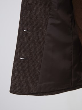 Ceket KAHVERENGİ EKOSELİ