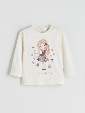 Tişört KREM RENGİ