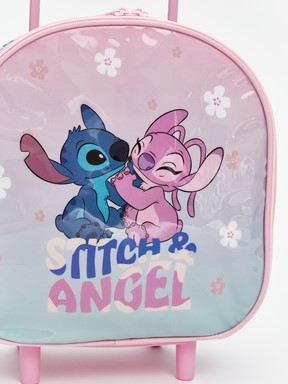 Çekçekli Çanta AÇIK MAVİ BASKILI