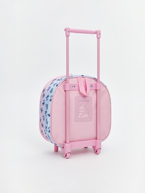 Çekçekli Çanta AÇIK MAVİ BASKILI