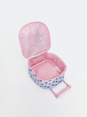 Çekçekli Çanta AÇIK MAVİ BASKILI