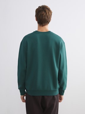 Sweatshirt KOYU YEŞİL