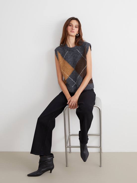 Süveter GRİ MELANJ