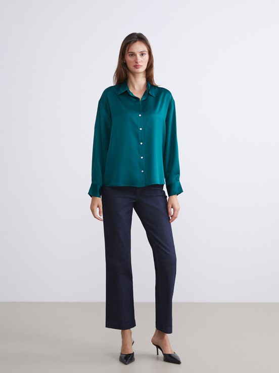 Gömlek PETROL YEŞİL