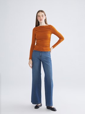 Bluz AÇIK KAHVERENGİ