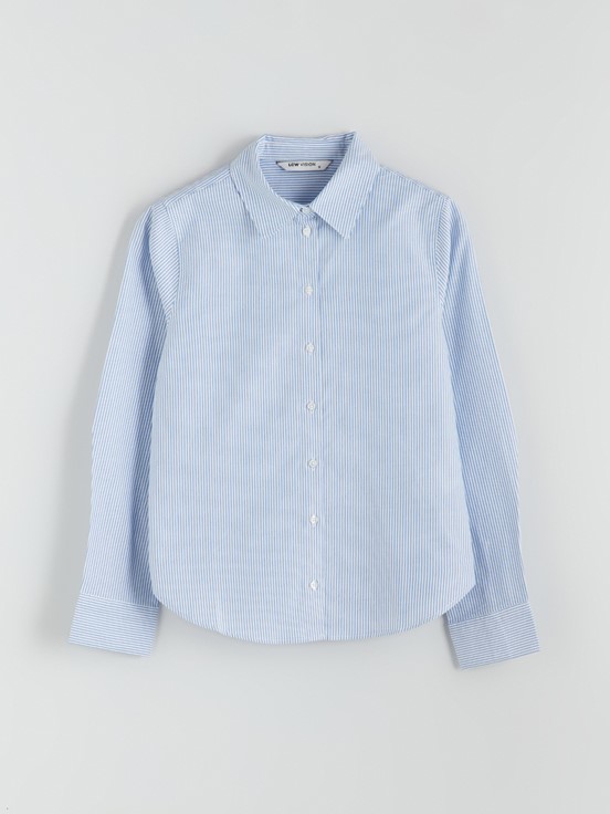 Gömlek MAVİ ÇİZGİLİ