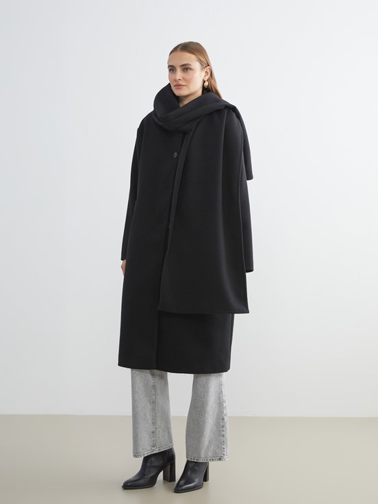 Kaşe Kaban YENİ SİYAH