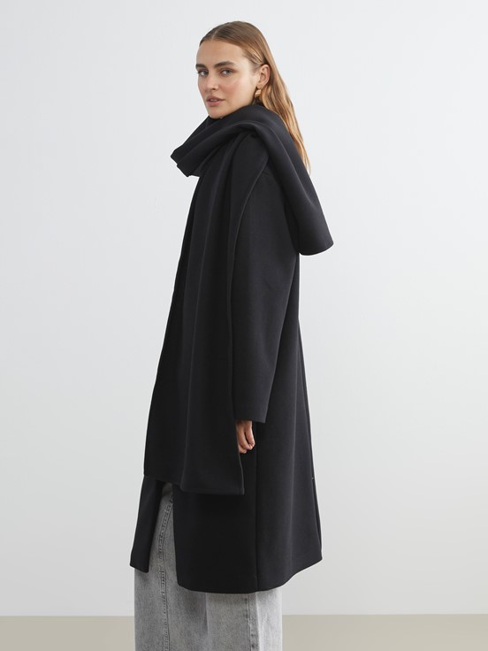 Kaşe Kaban YENİ SİYAH