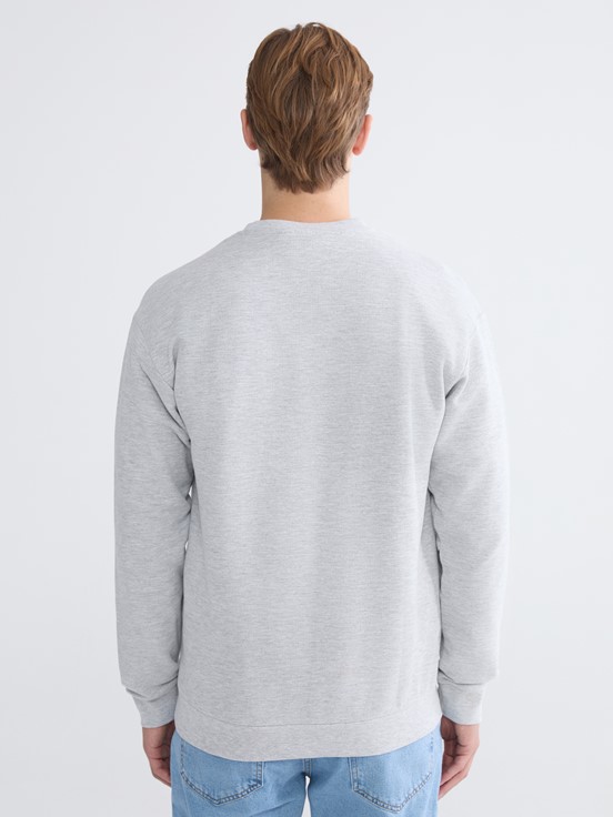 Sweatshirt GRİ MELANJ