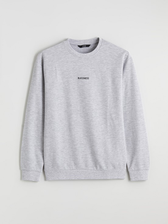 Sweatshirt GRİ MELANJ