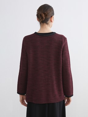 Hırka KOYU MÜRDÜM EKOSELİ