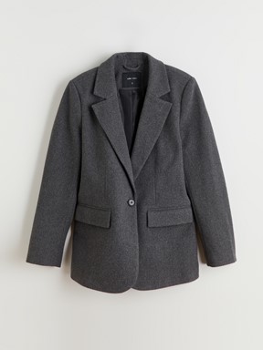 Blazer Ceket ANTRASİT MELANJ