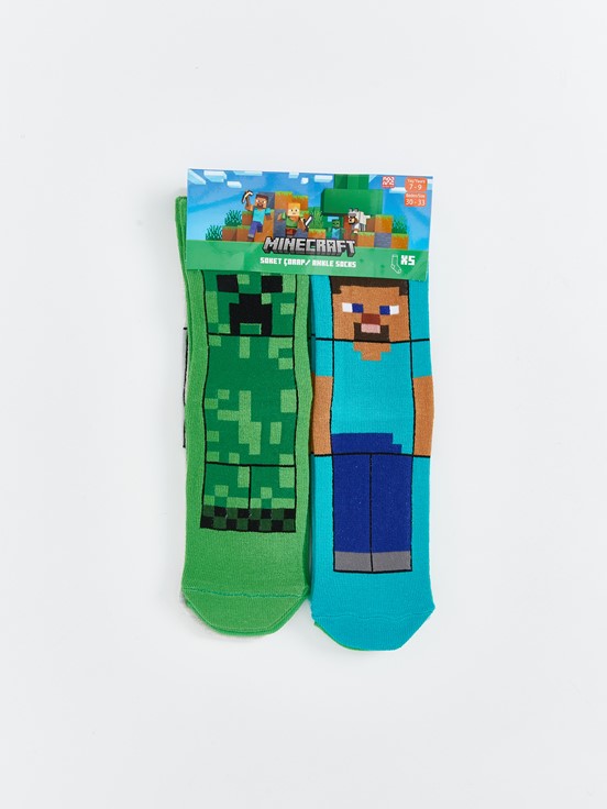 Soket Çorap KARIŞIK RENK İPLİĞİ BOYALI