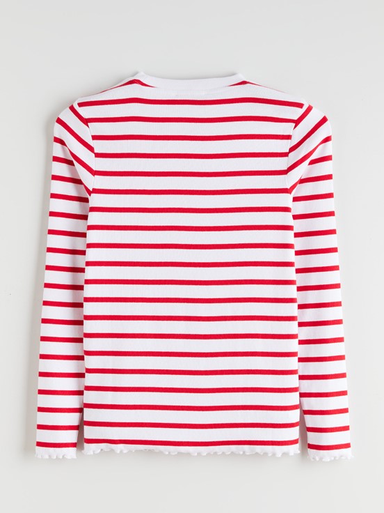 Tişört KIRMIZI CİZGİLİ