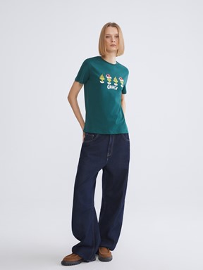 Tişört KOYU YEŞİL