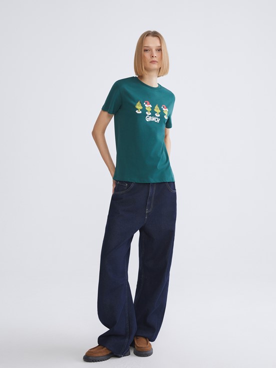 Tişört KOYU YEŞİL