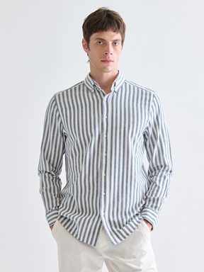 Gömlek MÜRDÜM ÇİZGİLİ