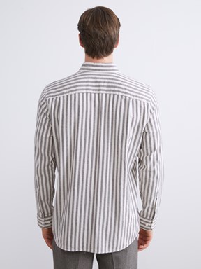 Gömlek MÜRDÜM ÇİZGİLİ