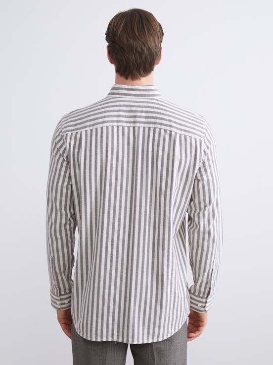 Gömlek MÜRDÜM ÇİZGİLİ